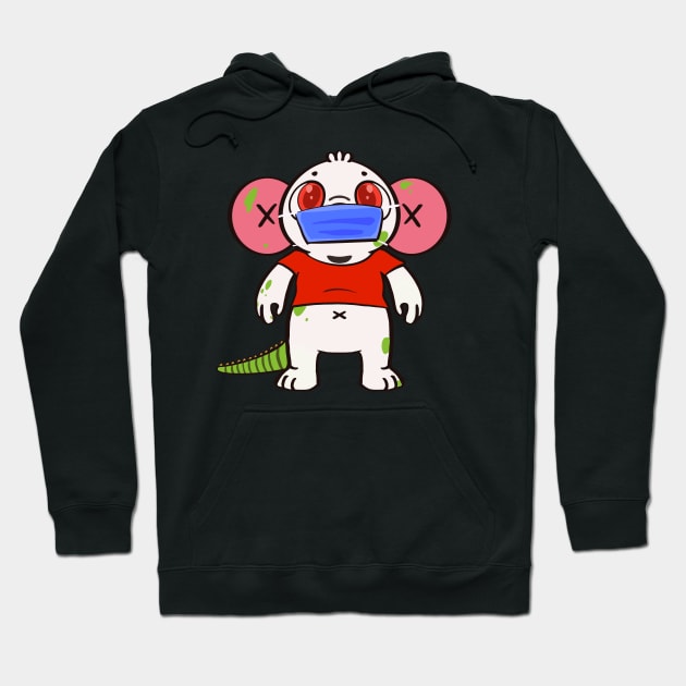 lab rat 23 Hoodie by Blue Afro